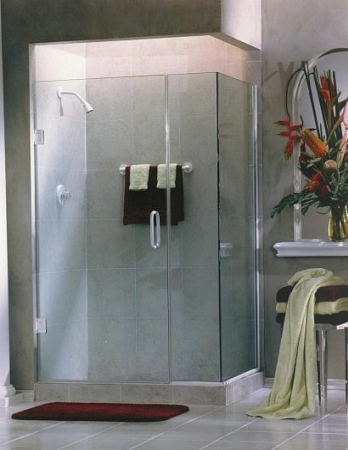 Frameless Bathroom Mirrors on Glendale Arizona Shower Door Glass  Residential Glass  Bath Glass